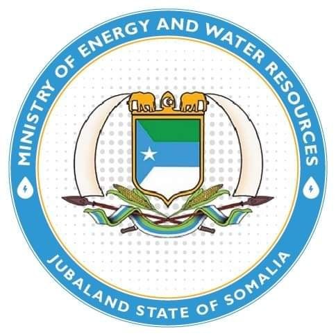 Seal of the Ministry of Energy and Water Resources, Jubaland State of Somalia.