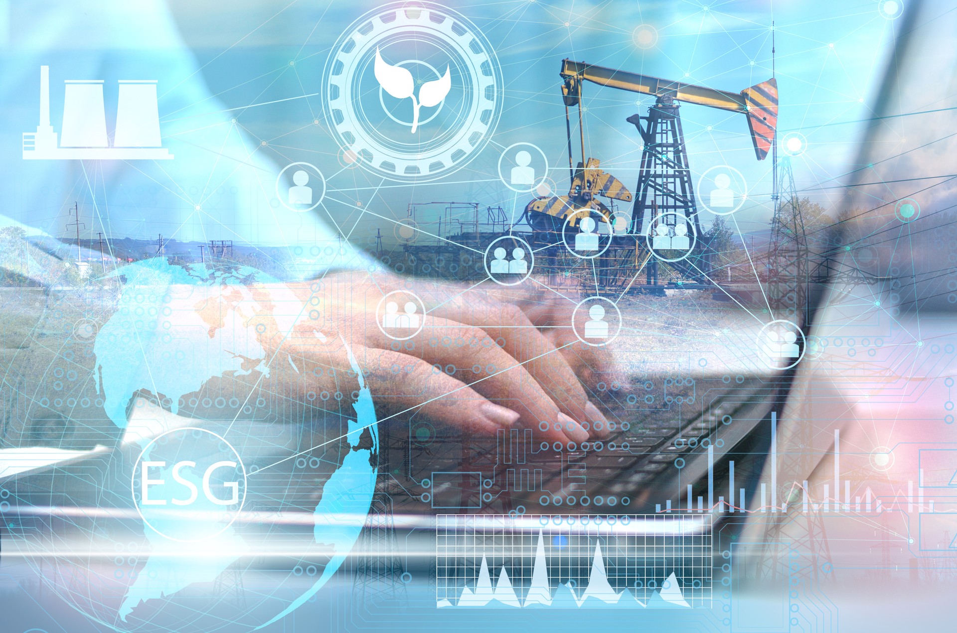 a concept for investing in the oil and gas industry protected by advanced technologies and ESG criteria